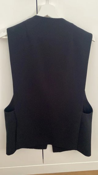 Chaleco Zara Negro Talla S