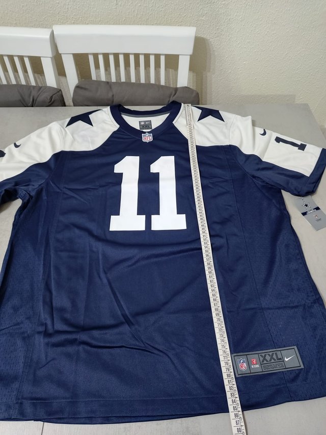 Camiseta Nike Game NFL Cowboys 11 azul talla 2XL