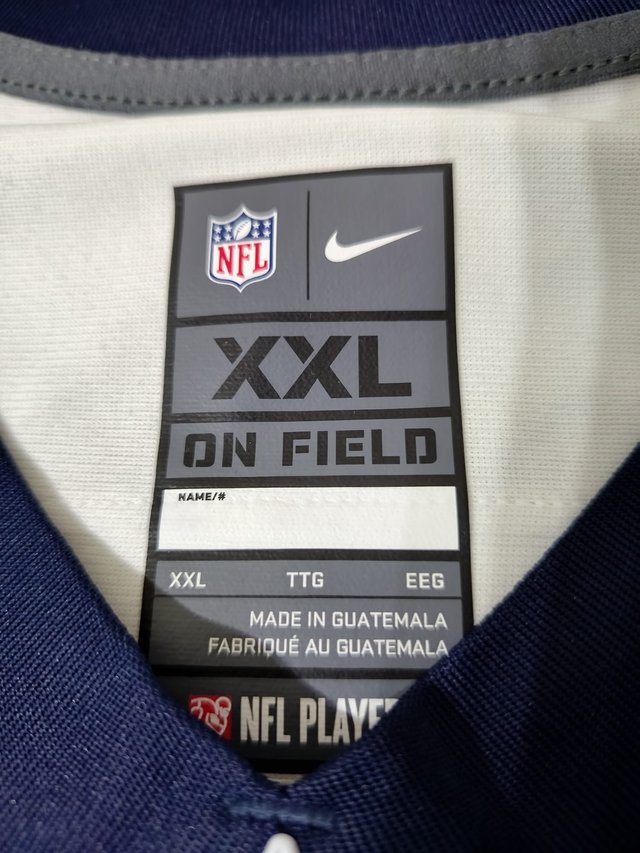Camiseta Nike Game NFL Cowboys 11 azul talla 2XL