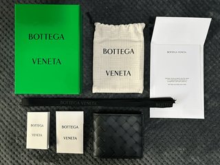 Cartera Bifold Bottega Veneta Intrecciato Hombre
