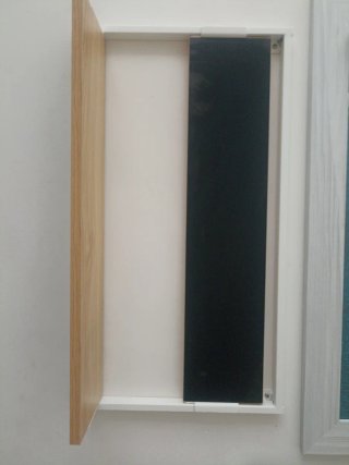 Estantería modular 2 en 1 con pizarra