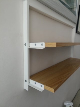 Estantería modular 2 en 1 con pizarra