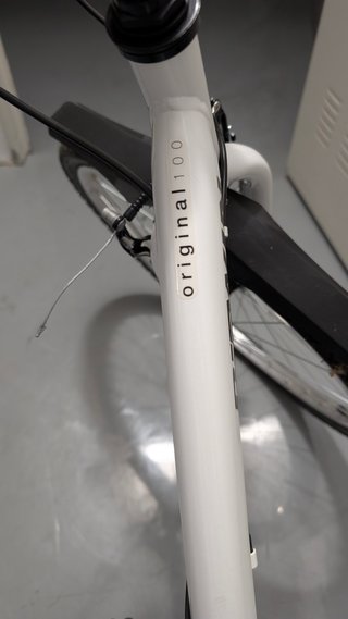 Bicicleta B'Twin Original 100 24 Blanca