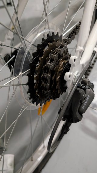 Bicicleta B'Twin Original 100 24 Blanca