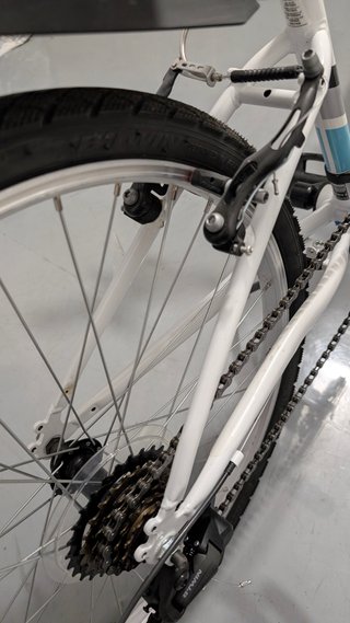 Bicicleta B'Twin Original 100 24 Blanca