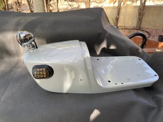 Asiento con intermitente y luz trasera