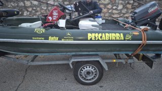 Rigiflex cap370 barca pesca polietileno