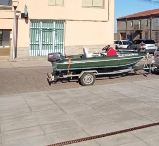 Rigiflex cap370 barca pesca polietileno