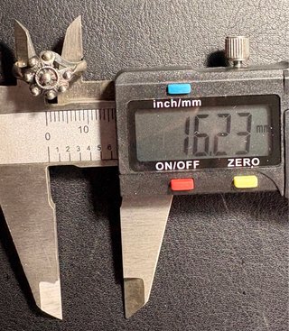 Anillo Botón Charro Plata Ley - Para Reparar