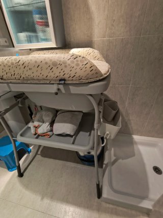 Bañera cambiador bebé
