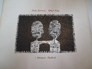 Vinilo Andy Summers Robert Fripp I Advance Masked