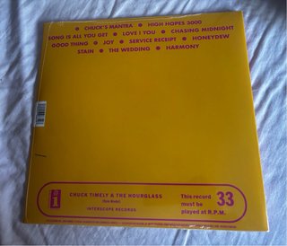 Vinilo rosa Chuck Timely & The Hourglass