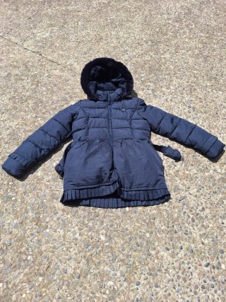 Chaqueta azul para niña