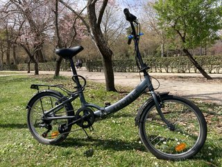Bicicleta plegable Moma rodado 20