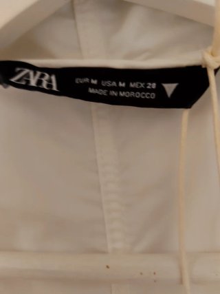 Vestido con capucha Zara Talla M