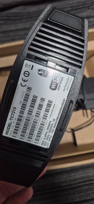 Router de cable Technicolor TC7210 Vodafone