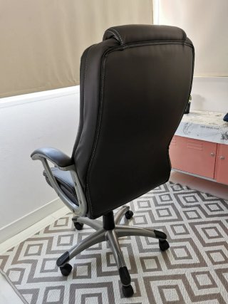 Silla de escritorio Conforama ST Piel Sintética