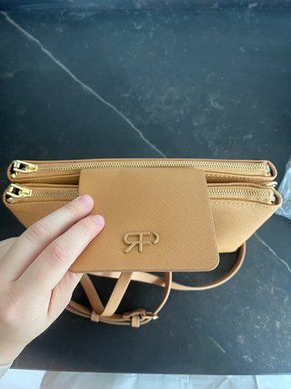 Bolso Parfois Marrón Cadena Dorada