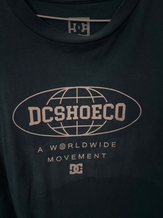 Camiseta DC Shoes Azul Talla L Hombre