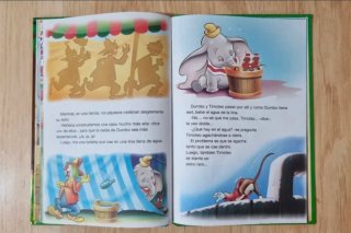 Clásico cuento Disney. "Dumbo". Salvat.