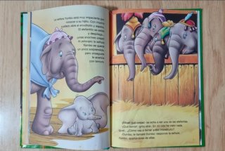Clásico cuento Disney. "Dumbo". Salvat.