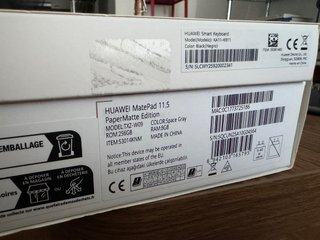 Huawei MatePad 11.5 + M-Pencil + Teclado original
