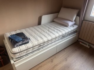Cama 80 expandible a 160x200