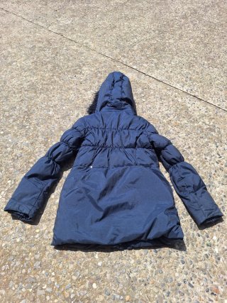 Chaqueta azul para niña