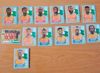 Cromos Panini Mundial 2026 Costa de Marfil