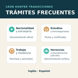 Traducción jurada inglés - español