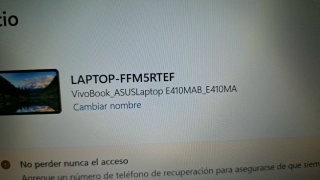 Portátil ASUS VivoBook 64 GB