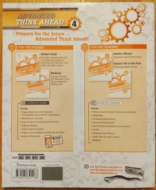 2 Libros Inglés, 4º ESO, Burlington Books