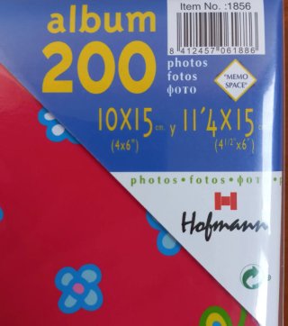 Álbum de fotos Hofmann 200 fotos
