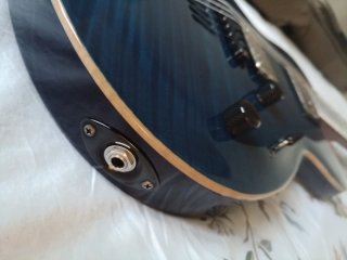 Godin LG Signature AA Transblue Seymour Duncan
