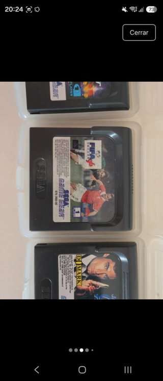 Lote 6 Juegos Sega Game Gear