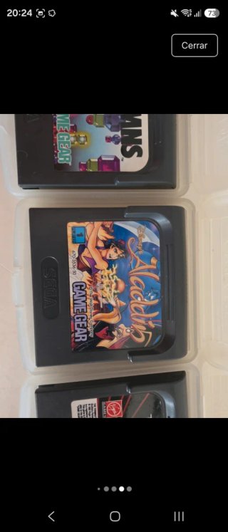 Lote 6 Juegos Sega Game Gear
