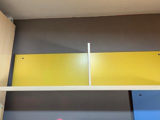 Dos Estanterías nuevas madera.