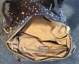 Bolso Kipling Negro y Dorado