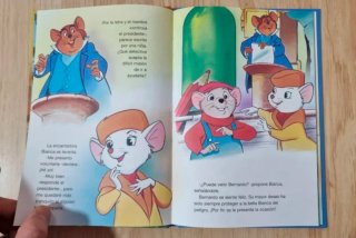 Clásico cuento Disney. "Los Rescatadores". Salvat.
