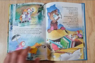 Clásico cuento Disney. "Los Rescatadores". Salvat.