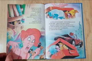 Clásico cuento Disney. "Los Rescatadores". Salvat.