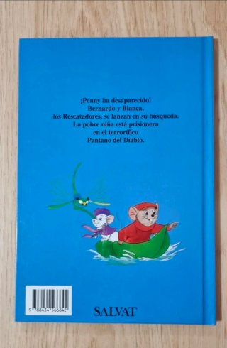Clásico cuento Disney. "Los Rescatadores". Salvat.