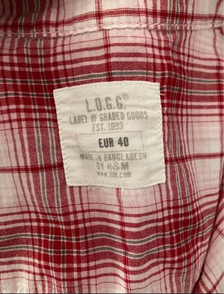 Camiseta cuadros roja y blanca mujer