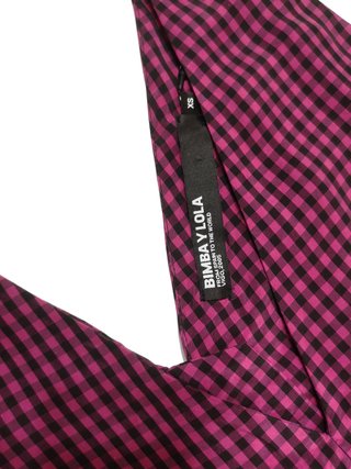 Bimba y Lola / Mono sin mangas cuadros vichy XS