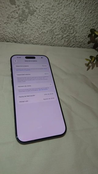 iPhone 17 Pro Max 0 ciclos