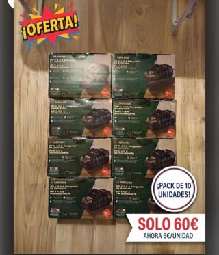 10 unidades Parkside Cargador rápido 20 voltios