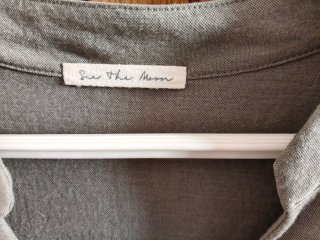 Vestido See the Moon verde gris T XS equiv M/L