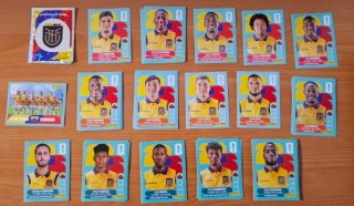 Cromos Panini Mundial 2026 Ecuador