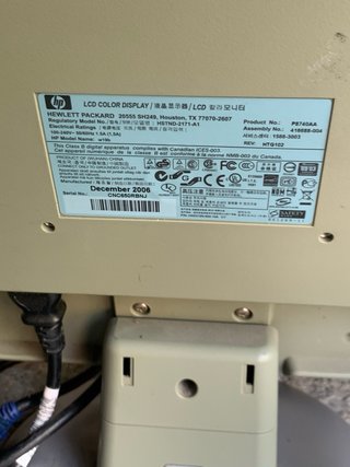 Monitor LCD HP 19 (w19b)