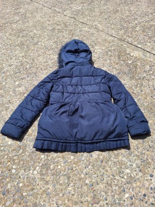 Chaqueta azul para niña